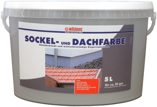 5L Wilckens Sockel und Dachfarbe +Steingrau+